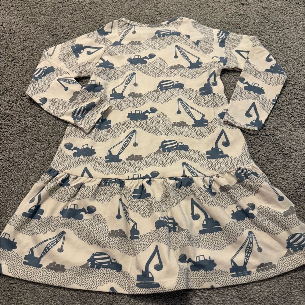 Winter Water Factory Construction Print Dress Sz 6 — image 3 of 5